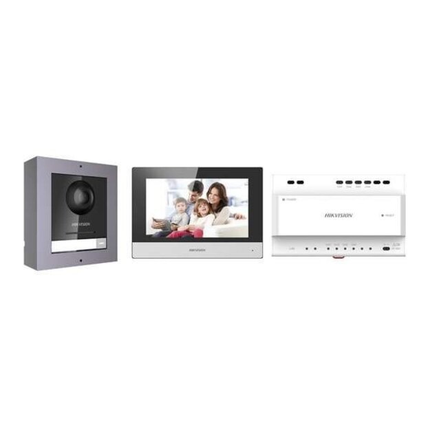 Hikvision telefonspynės 2 laidų komplektas DS-KIS702-P